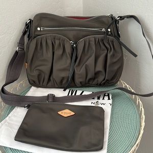 MZ Wallace Paige crossbody Gray